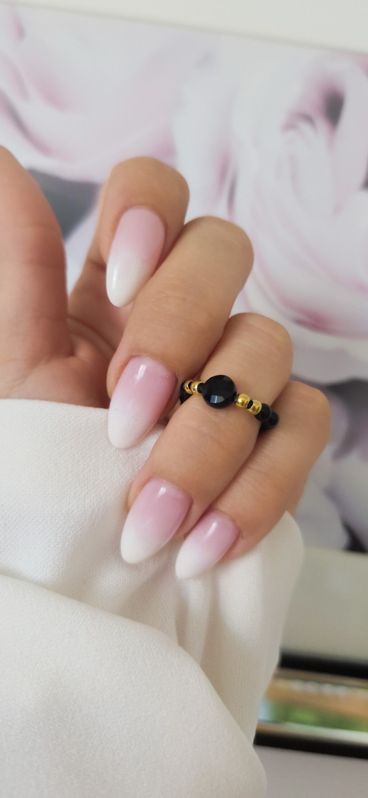 Pierścionek elastyczny Black Diamond Onyks Pierścionek elastyczny Black Diamond Onyks