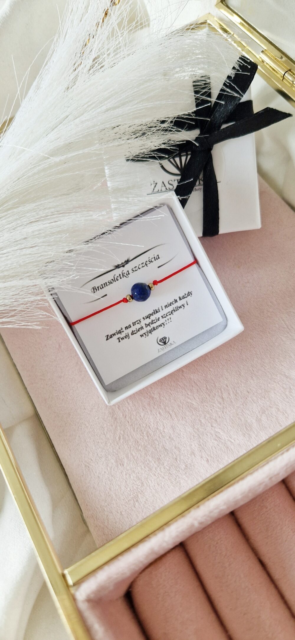 Bransoletka szczęścia Talizman Lapis Lazuli