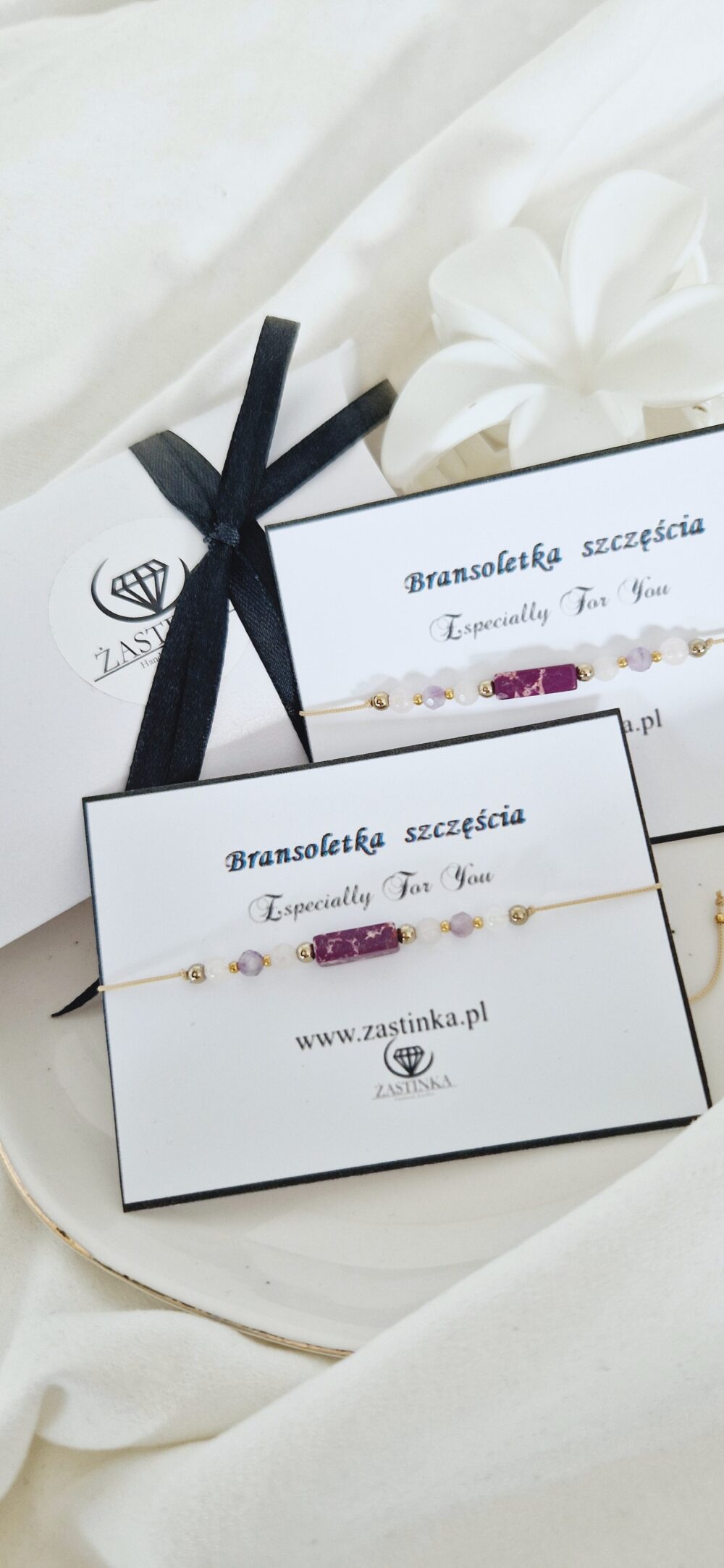 Bransoletka szczęścia Harmonia Serca Kwarc