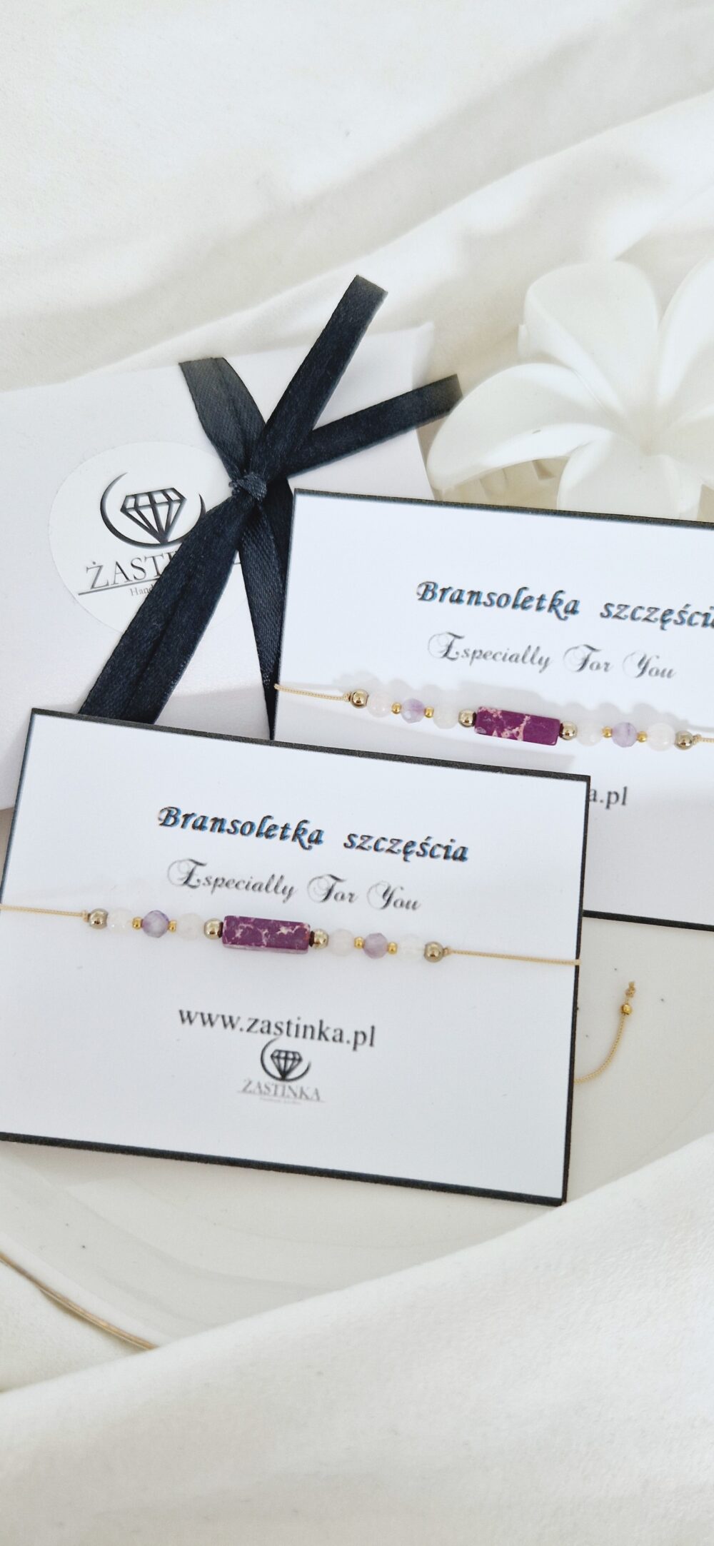 Bransoletka szczęścia Harmonia Serca Kwarc