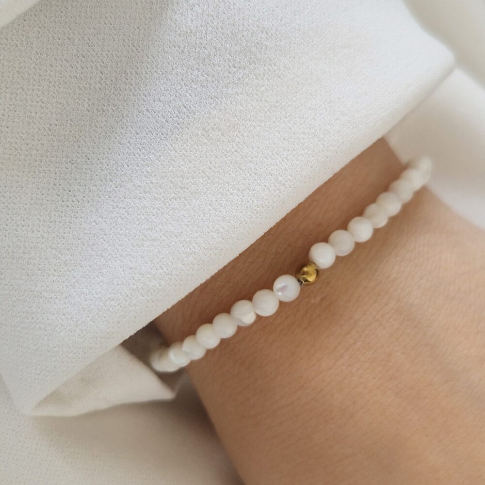 Bransoletka z masy perłowej Shiny Pearls