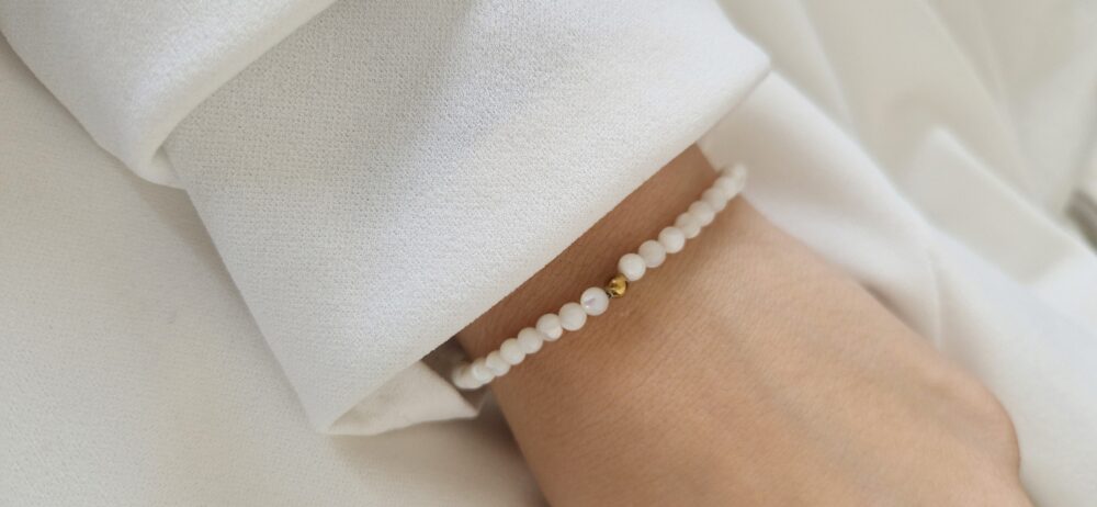 Bransoletka z masy perłowej Shiny Pearls
