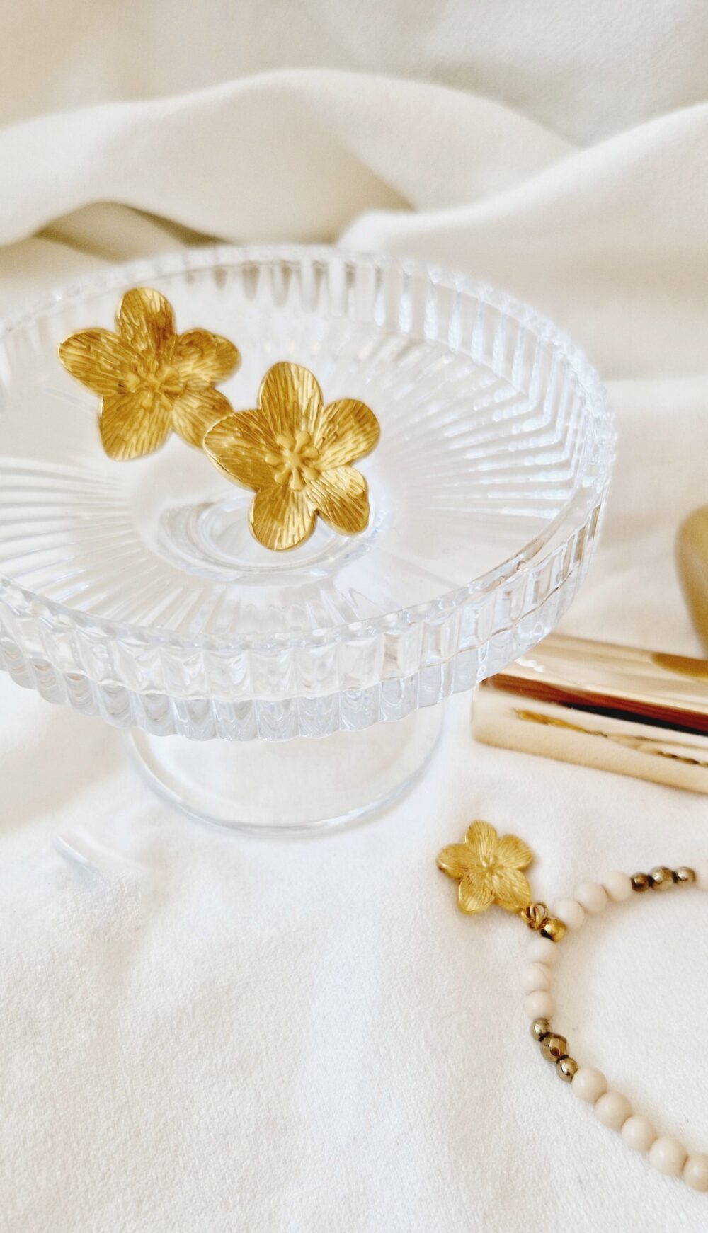 Naszyjnik choker z kamieni Jaspis Golden Blossom