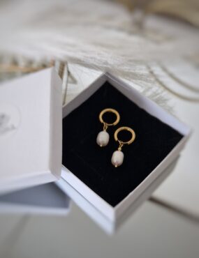 Kolczyki celebrytki Celebrity One Pearl