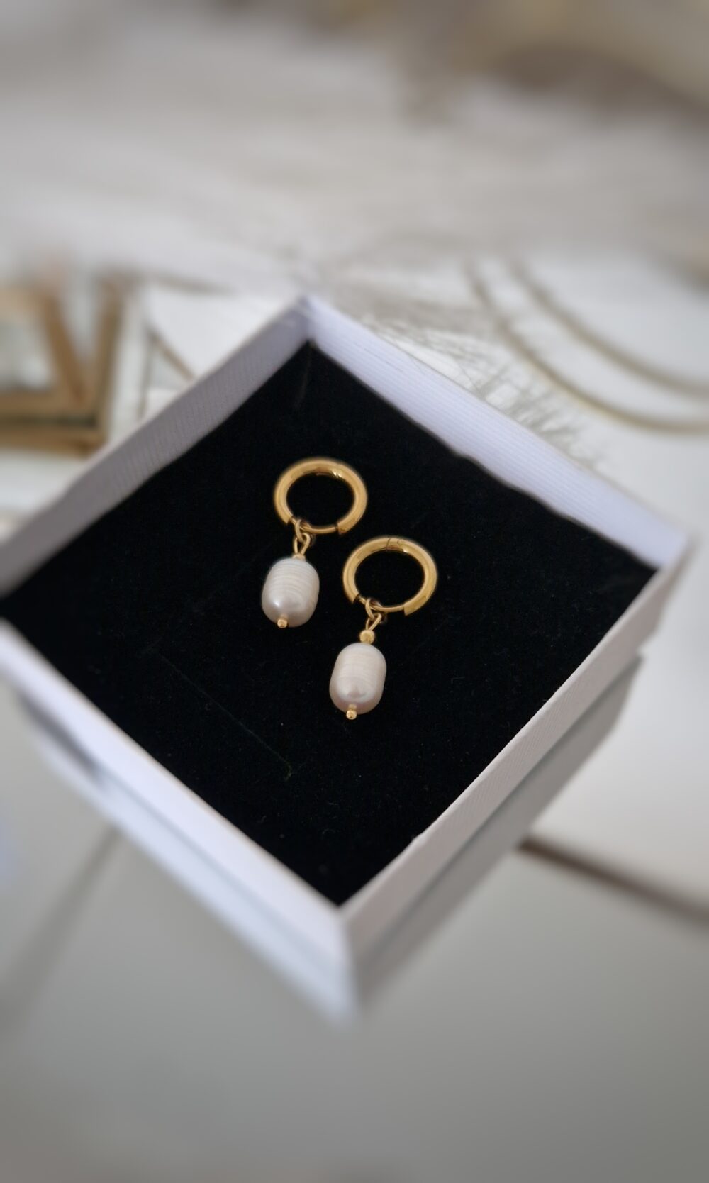 Kolczyki celebrytki Celebrity One Pearl