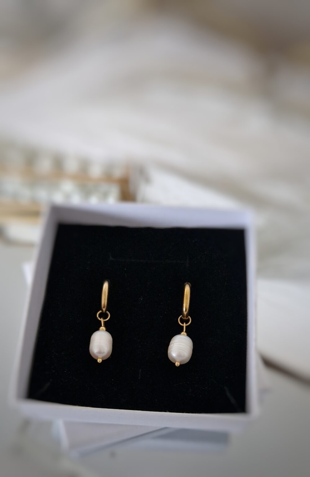 Kolczyki celebrytki Celebrity One Pearl