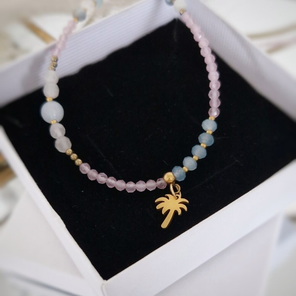 Naszyjnik z kamieni Palm Beach Pastels