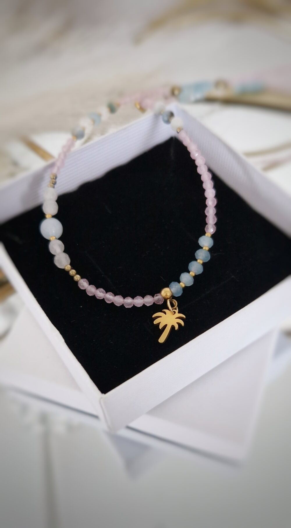 Naszyjnik z kamieni Palm Beach Pastels