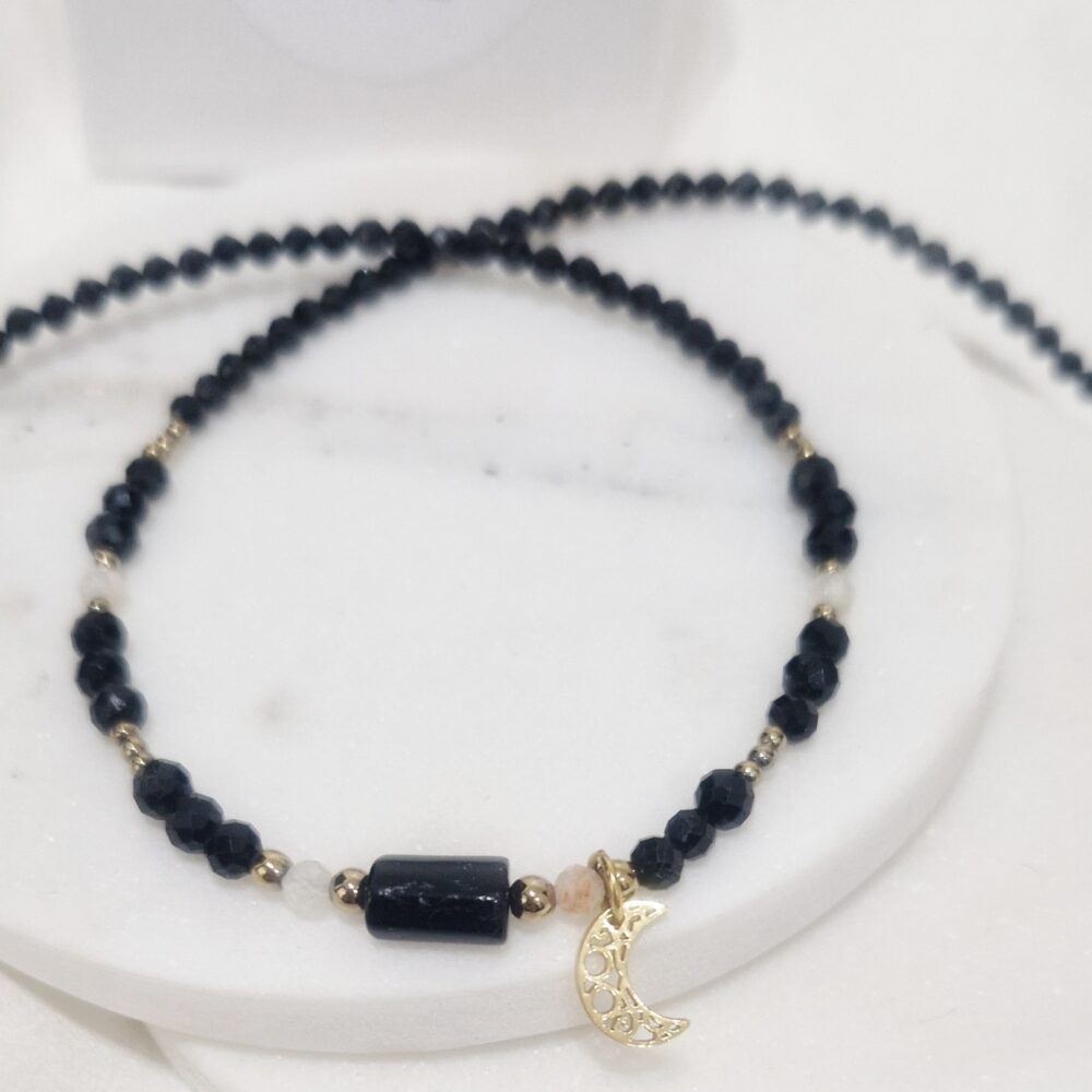 Naszyjnik Turmalin i Cytryn